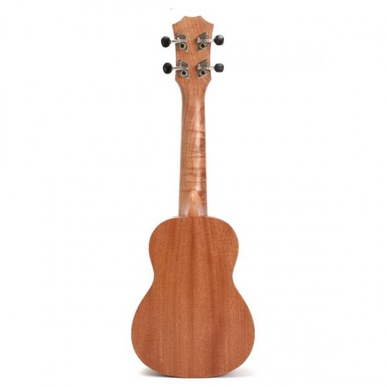 21 Inch Acoustic Soprano Hawaii Sapele Ukulele Musical Instrument