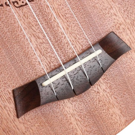 21 Inch Acoustic Soprano Hawaii Sapele Ukulele Musical Instrument