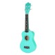 21 Inch Basswood Soprano Ukulele with Gig Bag Tuner Green