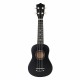 21 Inch Economic Soprano Ukulele Uke Musical Instrument With Gig bag Strings Tuner Black