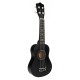 21 Inch Economic Soprano Ukulele Uke Musical Instrument With Gig bag Strings Tuner Black