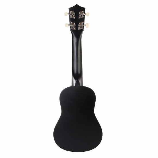 21 Inch Economic Soprano Ukulele Uke Musical Instrument With Gig bag Strings Tuner Black