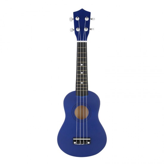 21 Inch Economic Soprano Ukulele Uke Musical Instrument With Gig bag Strings Tuner Blue