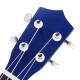 21 Inch Economic Soprano Ukulele Uke Musical Instrument With Gig bag Strings Tuner Blue