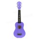 21 Inch Economic Soprano Ukulele Uke Musical Instrument With Gig bag Strings Tuner Purple