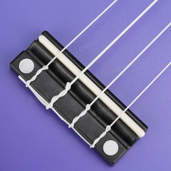 21 Inch Economic Soprano Ukulele Uke Musical Instrument With Gig bag Strings Tuner Purple