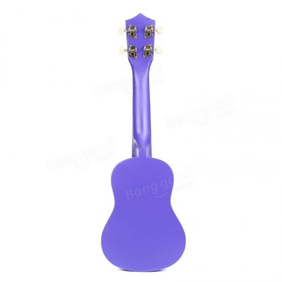 21 Inch Economic Soprano Ukulele Uke Musical Instrument With Gig bag Strings Tuner Purple 21 Inch Economic Soprano Ukulele Uke Musical Instrument With Gig bag Strings Tuner Purple
