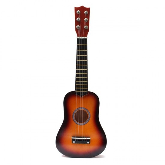 21 Inch Practice Acoustic Ukulele 6 String Mini Guitar Toys For Children