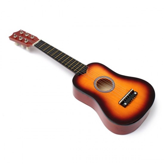 21 Inch Practice Acoustic Ukulele 6 String Mini Guitar Toys For Children