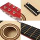 Red 23" Beginners Practice Acoustic Guitar w/ 6 String For Children Kids