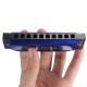 BEE 10 Holes 40 Tone C Key Harmonica Mouth Organ Musical Instrument Gift Toy