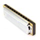 HUANG 108 10 Hole Blues Harmonica C Key