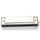 Zebra 10 Holes Blues Harmonica for Children's Educational Harmonica Instrument