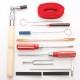 13Pcs Professional Piano Tuning Maintenance Tool Kits Wrench Hammer Screwdriver with Case US