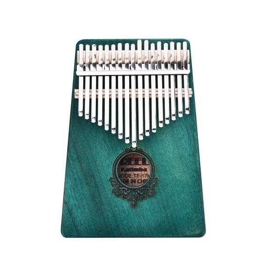 17 Keys Mahogany Wood Kalimba African Thumb Piano Mini Keyboard Percussion Instrument