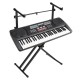 2 Tiers X Style Adjustable Keyboard Stand Folding Electronic Piano Holder 2 Tiers X Style Adjustable Keyboard Stand Folding Electronic Piano Holder