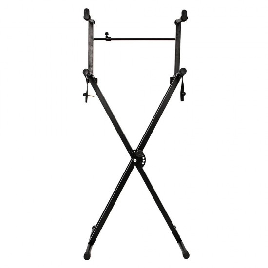 2 Tiers X Style Adjustable Keyboard Stand Folding Electronic Piano Holder 2 Tiers X Style Adjustable Keyboard Stand Folding Electronic Piano Holder