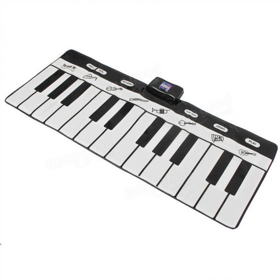 24 Keys Piano Music Keyboard Mat Playmat Dance Musical Toys