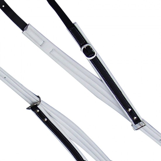 2PCS Adjustable Length Thick PU Leather Accordion Leather Shoulder Straps 2PCS Adjustable Length Thick PU Leather Accordion Leather Shoulder Straps