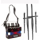 2PCS Adjustable Length Thick PU Leather Accordion Leather Shoulder Straps 2PCS Adjustable Length Thick PU Leather Accordion Leather Shoulder Straps