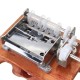 15 Tone DIY Hand Cranked Rosewood Music Box With Hole Puncher And Paper Tapes