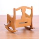 15 Tone DIY Hand Cranked Wooden Chair Music Box With Hole Puncher Paper Tapes