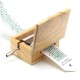 15 Tone DIY Hand-cranked Music Box Wooden Box With Hole Puncher And Paper Tapes