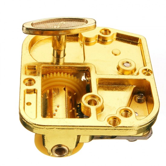 18 Note Mechanical DIY Windup Music Box Movement With Screws Key