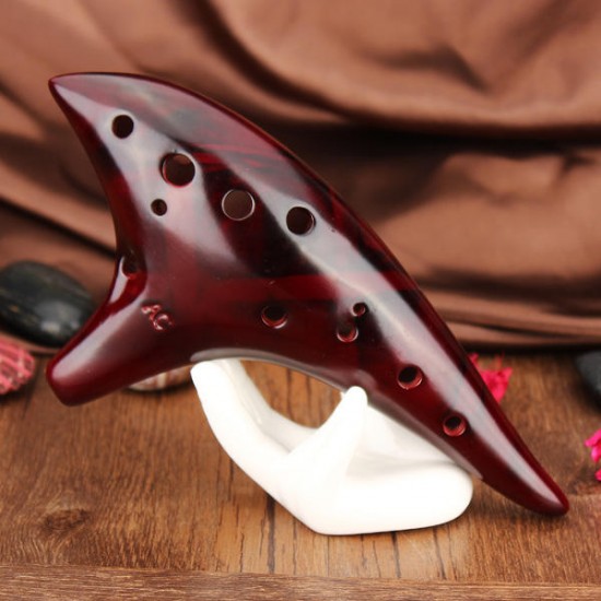 12 Hole Alto C Tone Smoldering Professional Ocarina