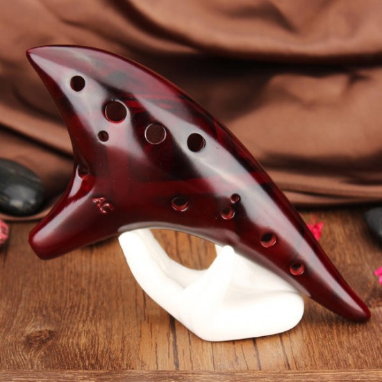 12 Hole Alto C Tone Smoldering Professional Ocarina