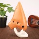 Zero 16 Hole Multi Chamber Ocarina Terracotta Alto C Double Ocarina