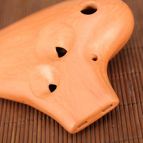 Zero 16 Hole Multi Chamber Ocarina Terracotta Alto C Double Ocarina