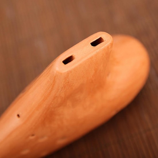 Zero 16 Hole Multi Chamber Ocarina Terracotta Alto C Double Ocarina