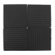 12 Packs Soundproofing Acoustic Studio Wedge Foam Tiles Wall Panels 30*30*2.5cm