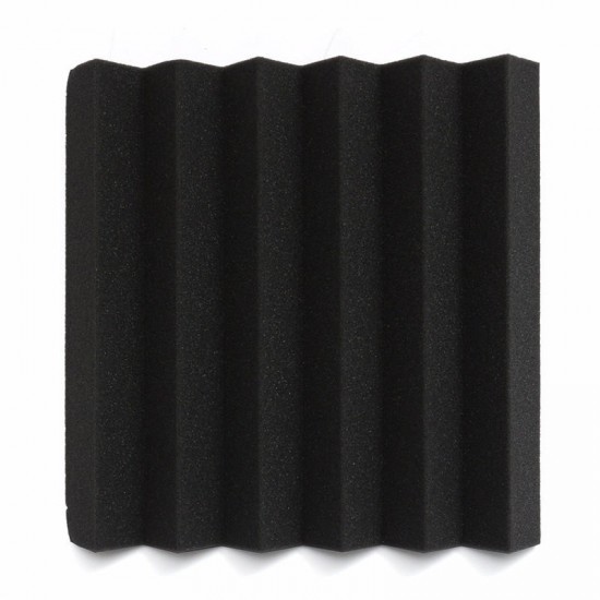 12 Pcs Black Blue Pyramid Acoustic Soundproofing Foam Tile Studio Panel 2"x12"x12" 12 Pcs Black Blue Pyramid Acoustic Soundproofing Foam Tile Studio Panel 2"x12"x12"