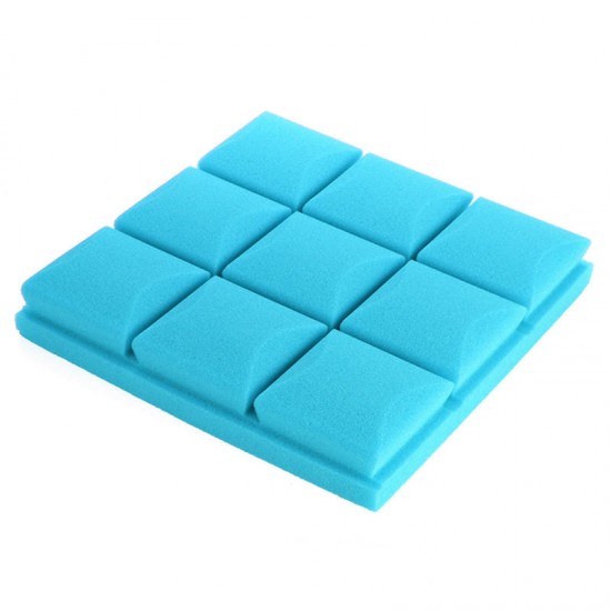 1Pc 30x30x5cm Soundproof sponge Acoustic Soundproof Sound Stop Absorption for KTV Audio Room