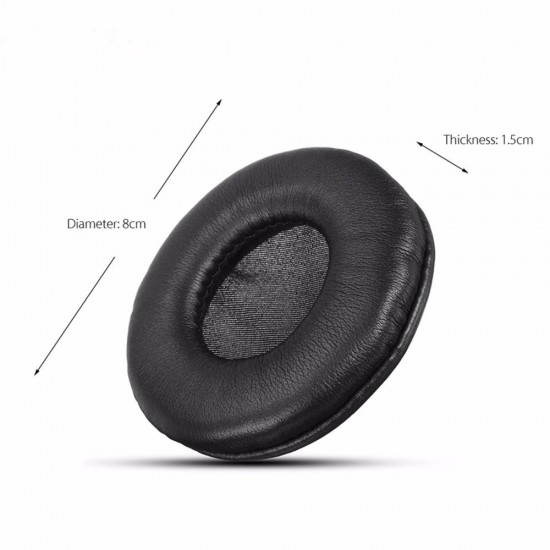 2X EarPads For Pioneer HDJ 500 Headphone EarPads