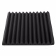 30x30x2.5cm Black Acoustic Soundproof Foam Sound Absorbing Waved Sponge 30x30x2.5cm Black Acoustic Soundproof Foam Sound Absorbing Waved Sponge