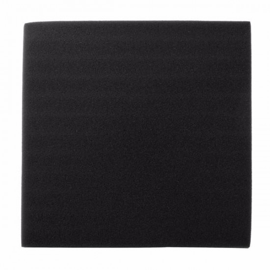 30x30x2.5cm Black Acoustic Soundproof Foam Sound Absorbing Waved Sponge