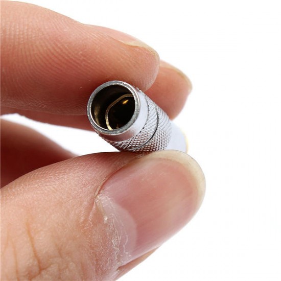 3.5mm 4 Pole Stereo Male Jack Plug Audio Solder Connector