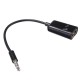 3.5mm Stereo Audio Male to Earphone Headset + Microphone Adapter PC Cell Phone