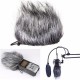Microphone Muff Fur Windscreen For Sony D50 Zoom H1 H2N H4N Q3 Q3HD Recorder Microphone Muff Fur Windscreen For Sony D50 Zoom H1 H2N H4N Q3 Q3HD Recorder