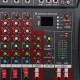 12 Channel bluetooth Live Studio Audio Mixer Mixing Console with USB XLR Input 48V Phantom