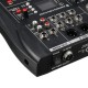 12 Channel bluetooth Live Studio Audio Mixer Mixing Console with USB XLR Input 48V Phantom