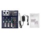 4 Channel 48V Bluetooth USB Sound Live Studio Audio Mixer Mixing Console Karaoke