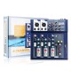 4 Channel 48V Bluetooth USB Sound Live Studio Audio Mixer Mixing Console Karaoke
