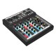 4 Channel Professional Stage Live Studio Audio Mixer USB Mixing Console DJ KTV
