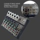 7 Channel Professional Stage Live Studio Audio Mixer USB Mixing Console DJ KTV