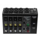 8 Channel 110-220V 6.35mm Dual Mode Audio Mixer Sound Stereo Mixing Home KTV