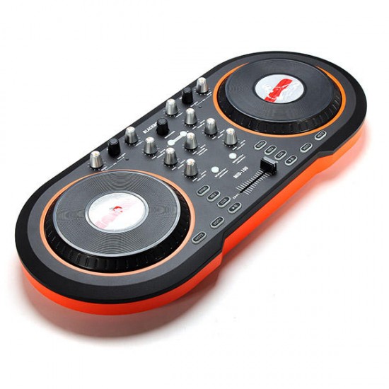 Blacknote MID-100 Computer DJ System USB MIDI DJ Controller Brake Disc for MAC and PC Blacknote MID-100 Computer DJ System USB MIDI DJ Controller Brake Disc for MAC and PC